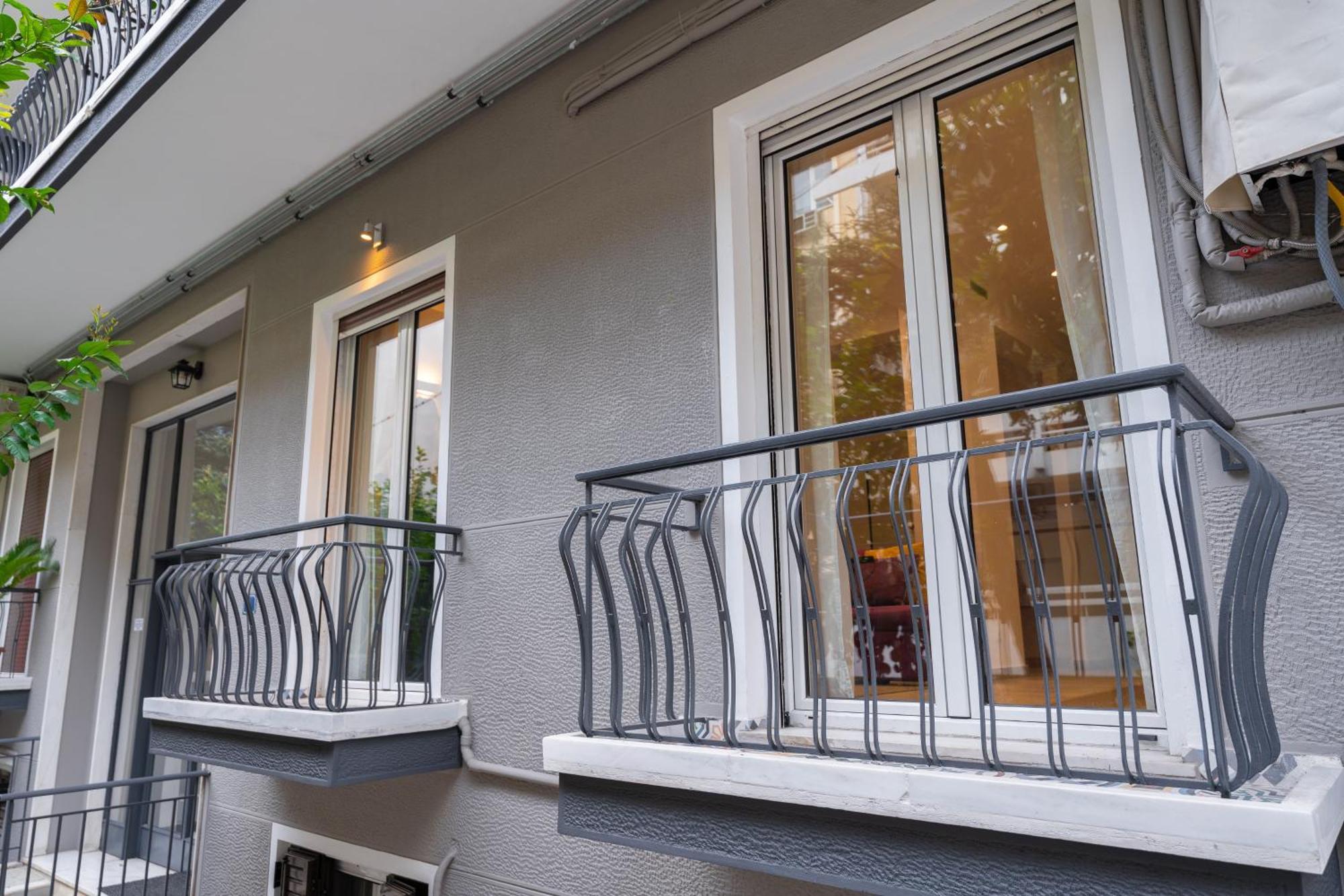 Spacious Modern Apartment In Athens Near Metro Ngoại thất bức ảnh