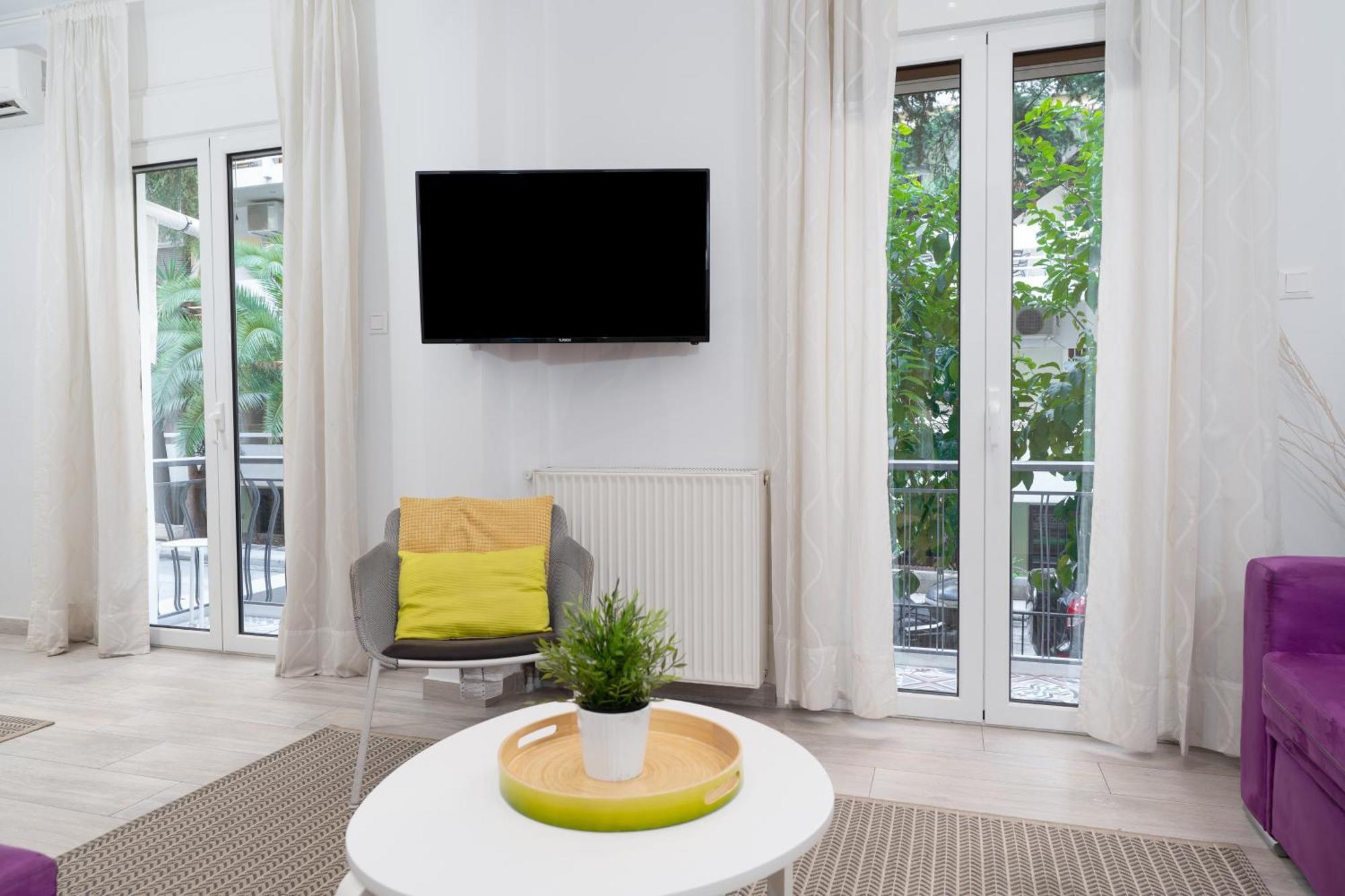 Spacious Modern Apartment In Athens Near Metro Ngoại thất bức ảnh