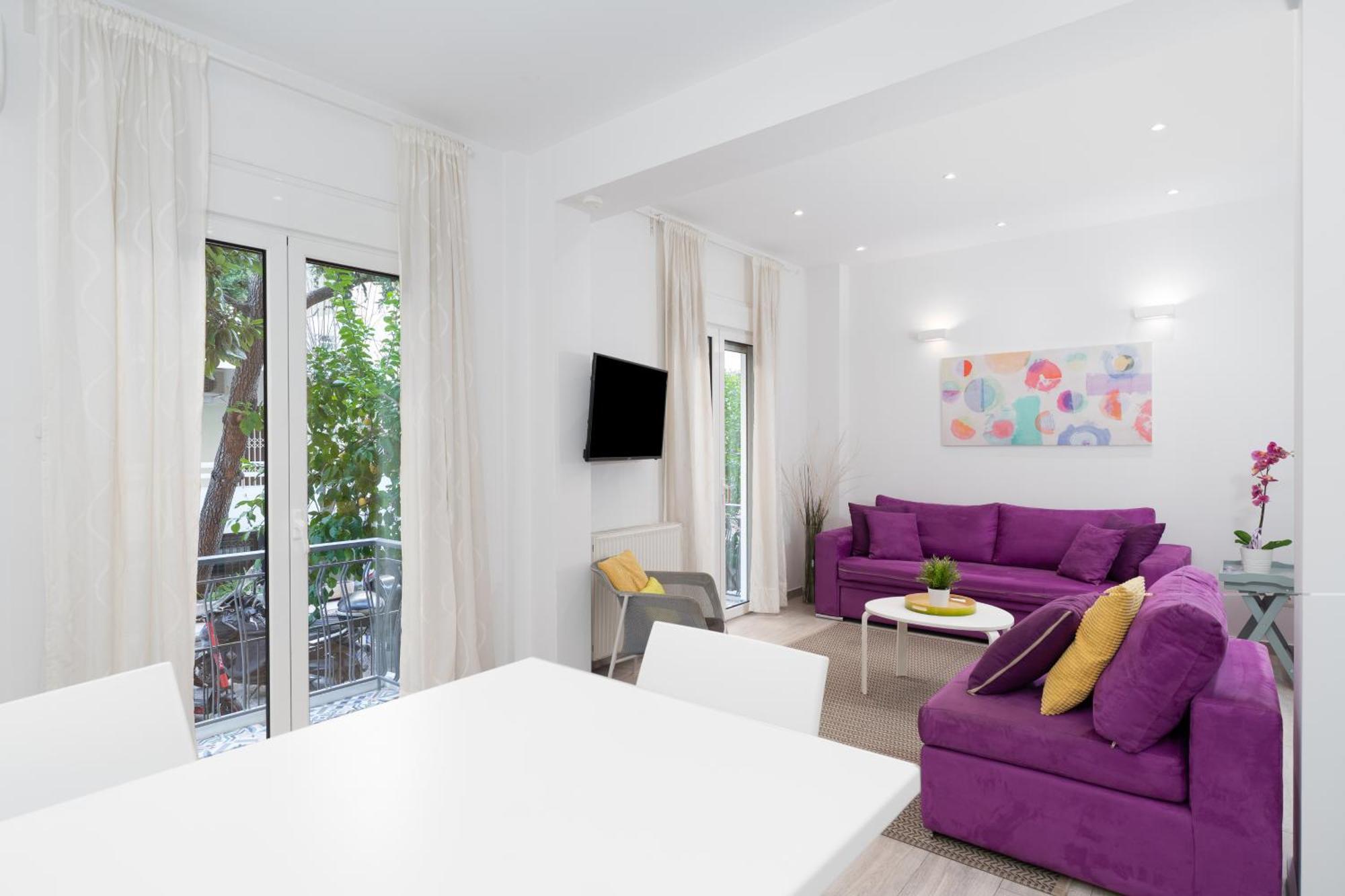 Spacious Modern Apartment In Athens Near Metro Ngoại thất bức ảnh