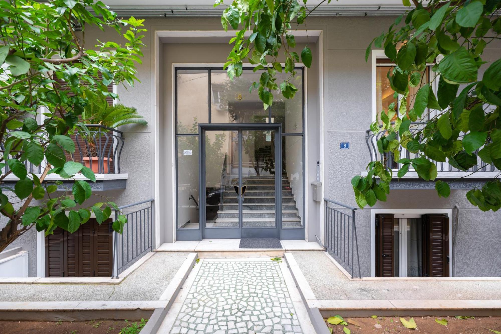 Spacious Modern Apartment In Athens Near Metro Ngoại thất bức ảnh