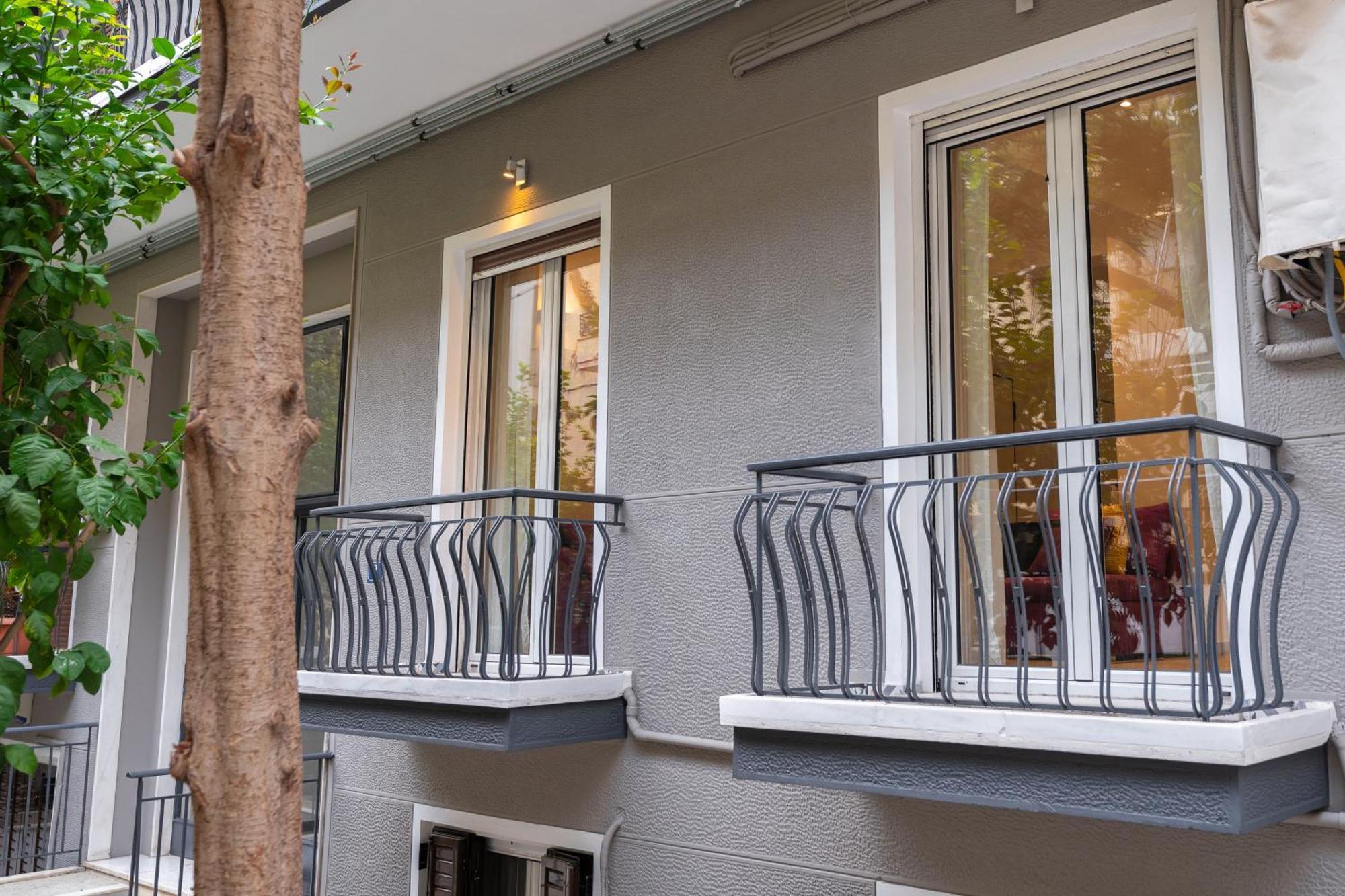 Spacious Modern Apartment In Athens Near Metro Ngoại thất bức ảnh